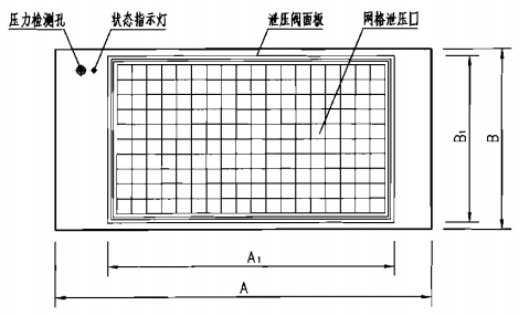 自動(dòng)泄壓閥前視圖